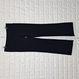 NORMA KAMALI Black Casual Flare Boot Dress Pants Slacks